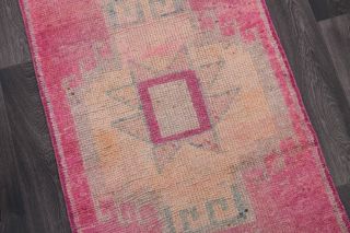 Turkish Vintage Runner Rug - Thumbnail