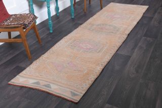 Handmade Vintage Runner Rug - Thumbnail