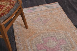 Handmade Vintage Runner Rug - Thumbnail