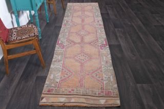 Turkish Vintage Runner Rug - Thumbnail