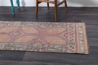 Turkish Vintage Runner Rug - Thumbnail