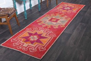 Turkish Vintage Runner Rug - Thumbnail