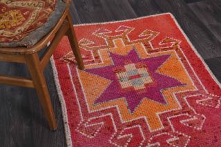 Turkish Vintage Runner Rug - Thumbnail