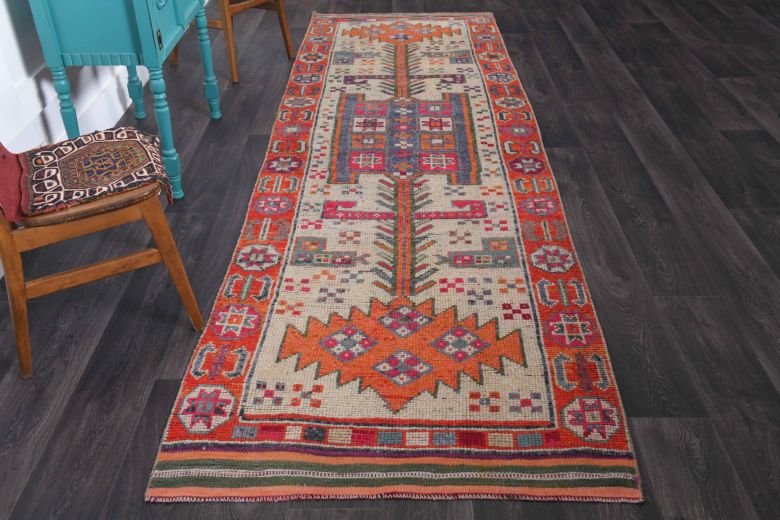 Turkish Vintage Runner Rug