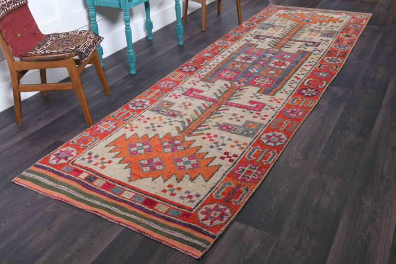 Turkish Vintage Runner Rug