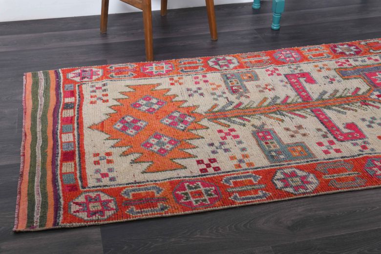 Turkish Vintage Runner Rug