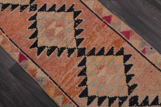 Turkish Vintage Runner Rug - Thumbnail