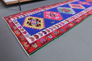 Turkish Vintage Runner Rug - Thumbnail