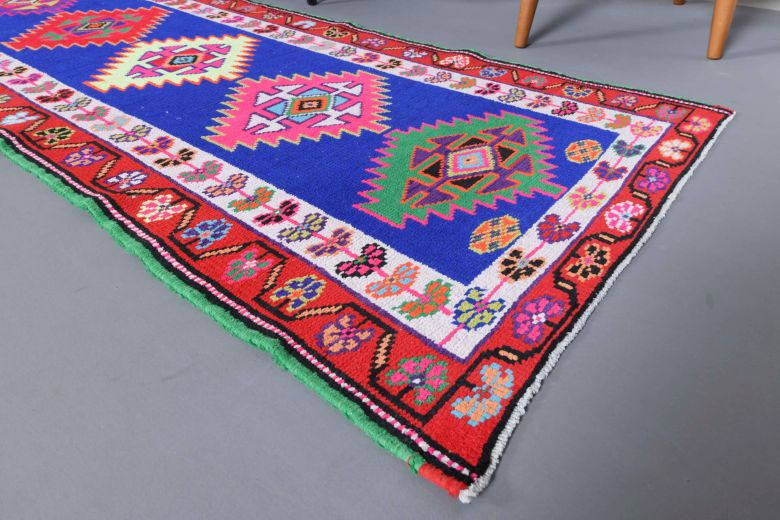 Turkish Vintage Anatolian Runner Rug