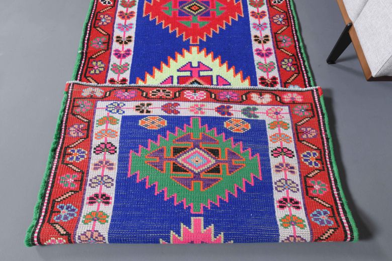 Turkish Vintage Anatolian Runner Rug