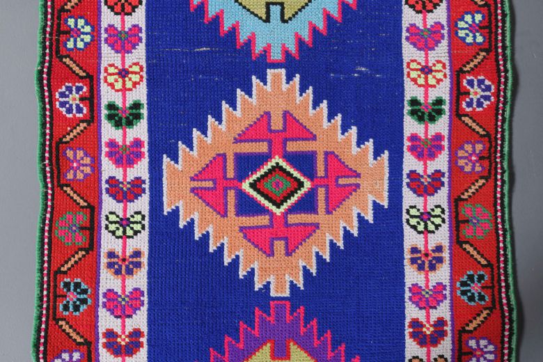 Turkish Vintage Anatolian Runner Rug