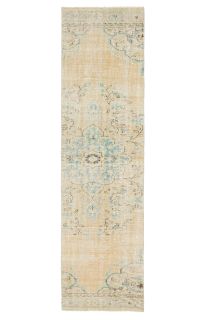 Oriental Vintage Runner Rug - Thumbnail