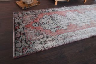 Distressed Antique Runner Rug - Thumbnail