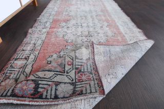 Distressed Antique Runner Rug - Thumbnail