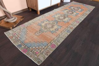 Oriental Vintage Runner Rug - Thumbnail