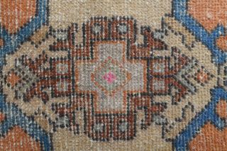 Oriental Vintage Runner Rug - Thumbnail