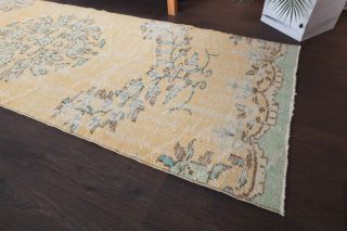 Turkish Vintage Runner Rug - Thumbnail