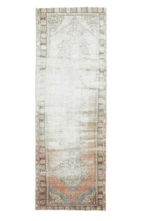 Distressed Vintage Runner Rug - Thumbnail