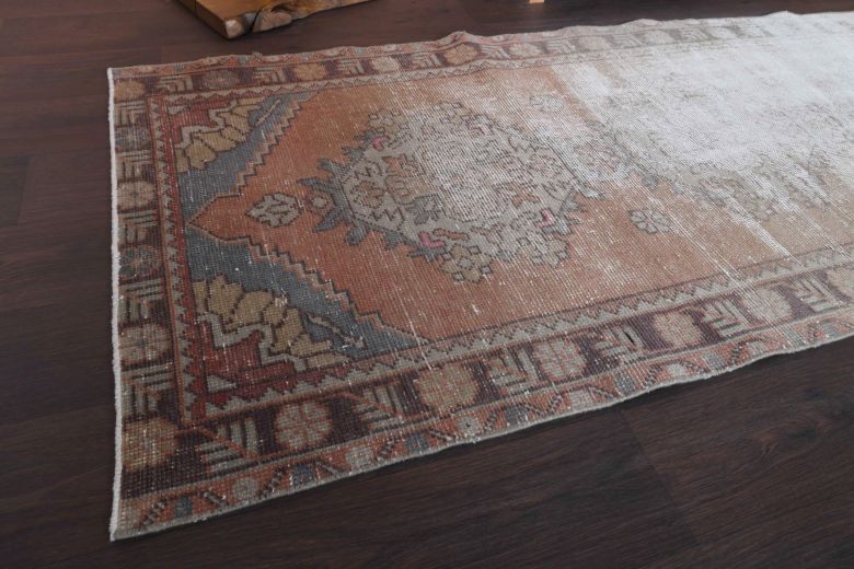 Distressed Vintage Runner Rug