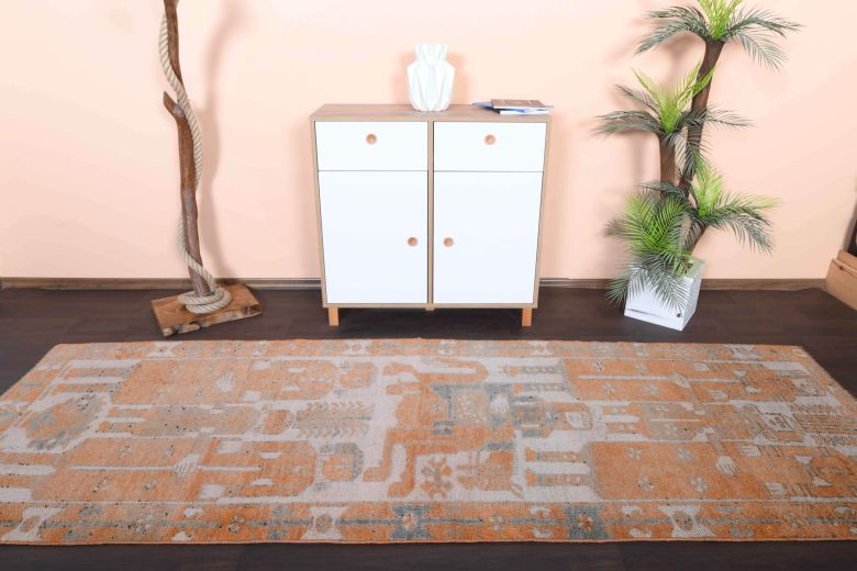 Animal Paintings - Vintage Runner Rug