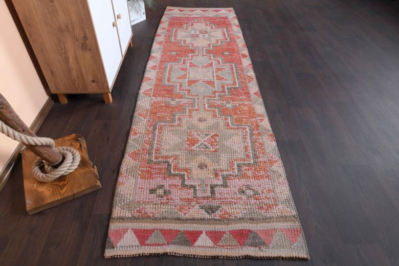 Red Vintage Runner Rug