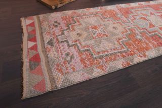 Red Vintage Runner Rug - Thumbnail