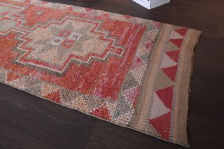 Red Vintage Runner Rug - Thumbnail