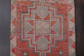 Red Vintage Runner Rug - Thumbnail