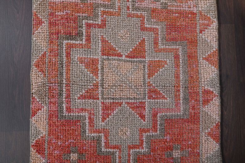 Red Vintage Runner Rug