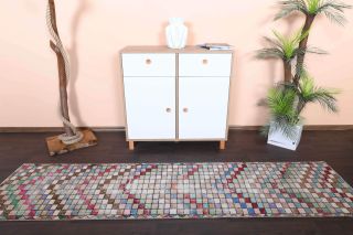 Multi-Colored Runner Rug - Thumbnail