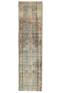 Antique Persian Runner Rug - Thumbnail