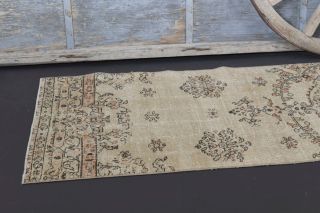 Turkish Vintage Runner Rug - Thumbnail