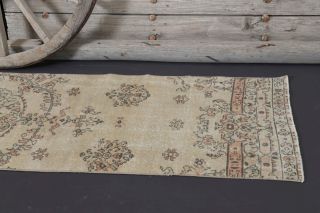 Turkish Vintage Runner Rug - Thumbnail