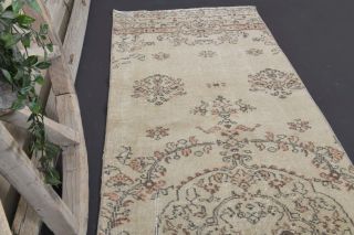 Turkish Vintage Runner Rug - Thumbnail