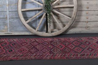 Oushak Turkish Rug Runner - Thumbnail