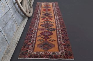 Turkish Vintage Runner Rug - Thumbnail