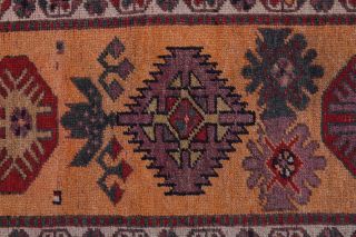 Turkish Vintage Runner Rug - Thumbnail