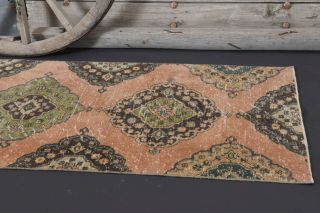 Turkish Vintage Runner Rug - Thumbnail