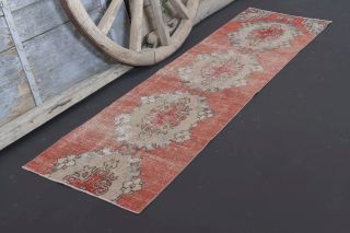 Turkish Vintage Runner Rug - Thumbnail