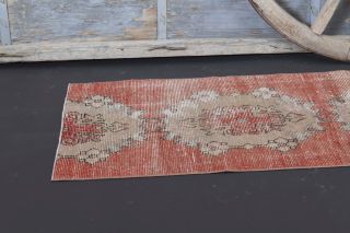 Turkish Vintage Runner Rug - Thumbnail