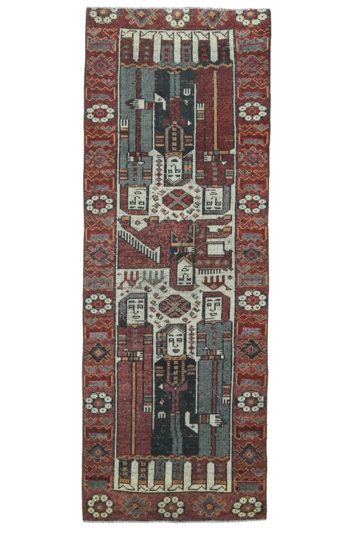 Unique Vintage Runner Rug