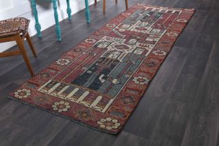 Unique Vintage Runner Rug - Thumbnail