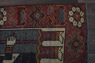 Unique Vintage Anatolian Runner Rug - Thumbnail