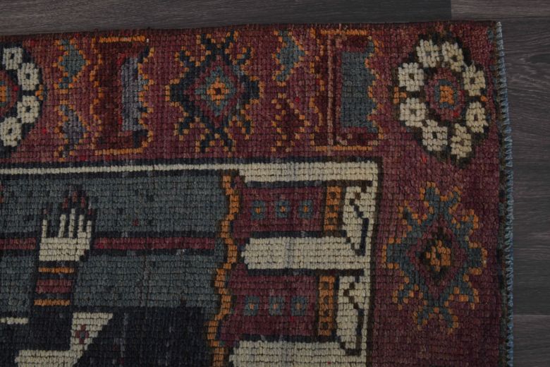 Unique Vintage Anatolian Runner Rug