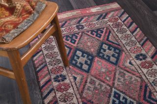 Turkish Vintage Runner Rug - Thumbnail