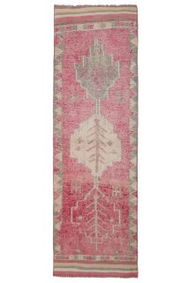 Turkish Vintage Runner Rug - Thumbnail