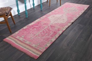 Turkish Vintage Runner Rug - Thumbnail