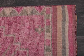 Turkish Vintage Runner Rug - Thumbnail