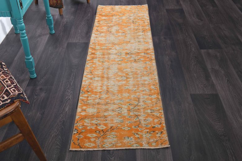 Orange Vintage Runner Rug