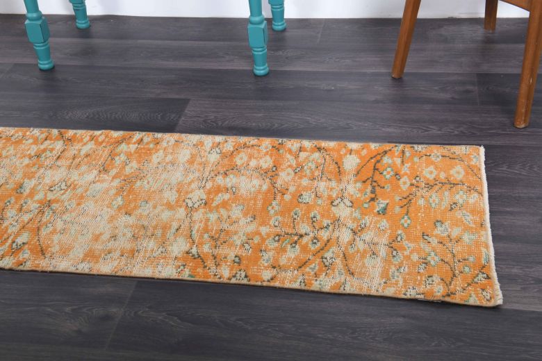 Orange Vintage Runner Rug